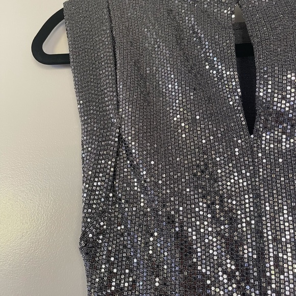 Zara evening dress in silver - NWOT - Small - Picture 7 of 10